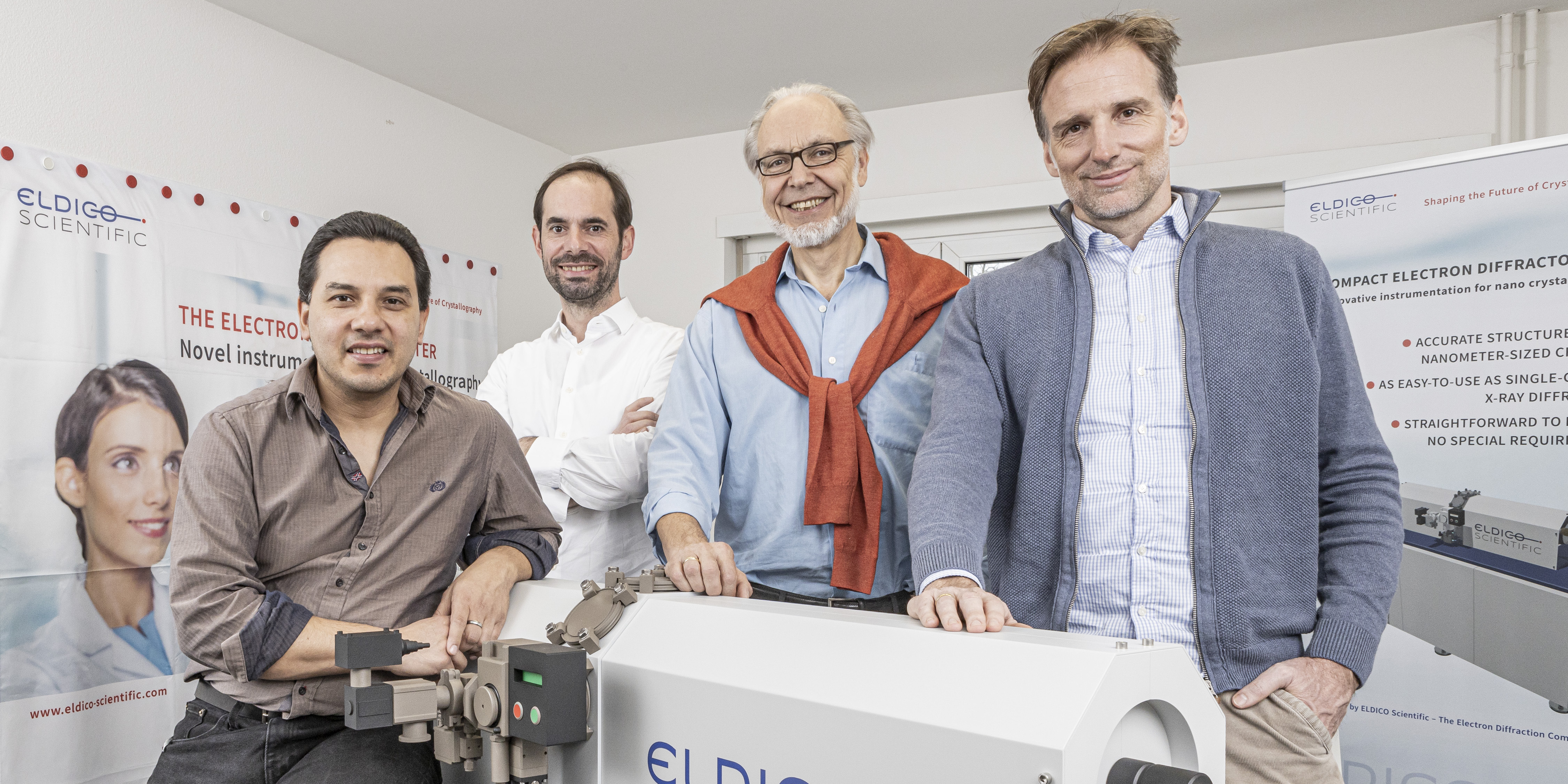 ELDICO Scientific Team: Dr. Gustavo Santiso-Quinones, Nils Gebhardt, Dr. Eric Hovestreydt, Dr. Gunther Steinfeld
